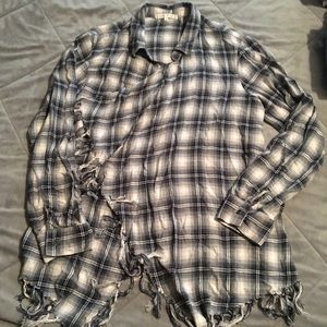 Flannel Cardigan
